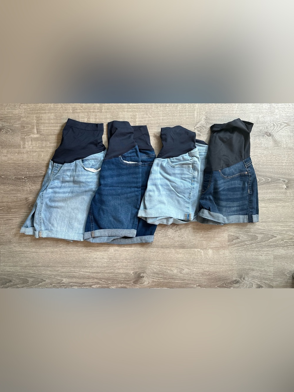 Maternity Jean Shorts Bundle 4 for $30